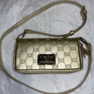 💫Bebe metallic wallet crossbody✨